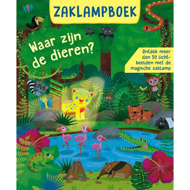 Foto van Zaklampboek - waar zijn de dieren?