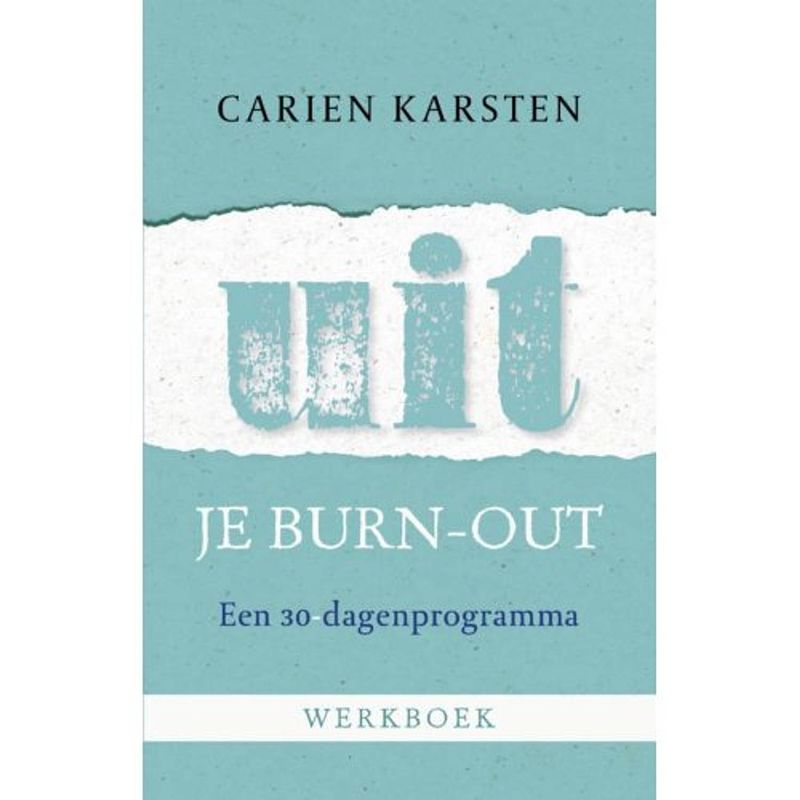 Foto van Uit je burnout - werkboek