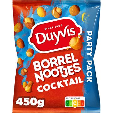 Foto van Duyvis borrelnootjes cocktail 450gr bij jumbo