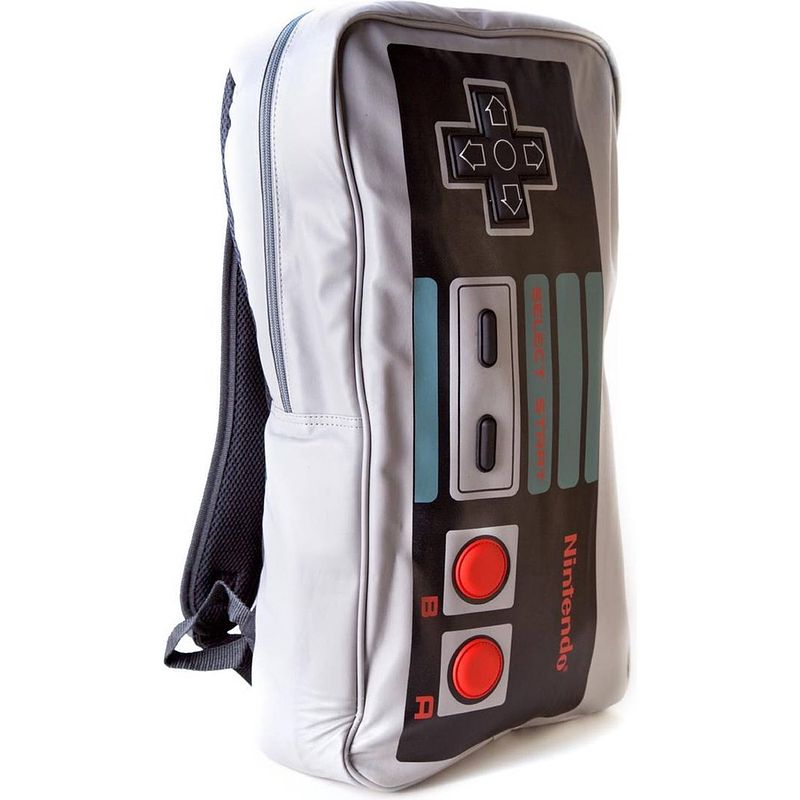 Foto van Nintendo rugzak nes controller 17,5 liter pu grijs