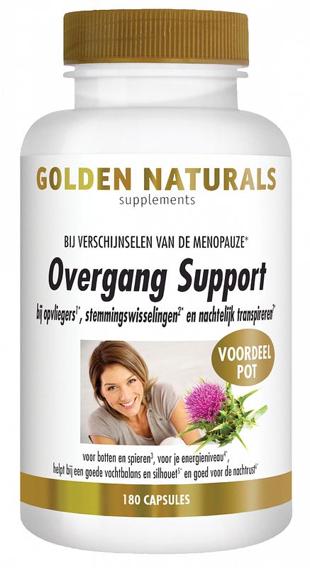 Foto van Golden naturals overgang support capsules