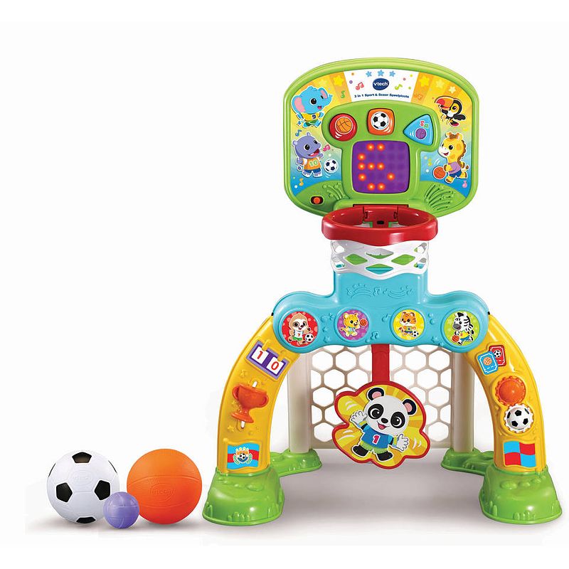 Foto van Vtech 3-in-1 sport & scoor speelplaats