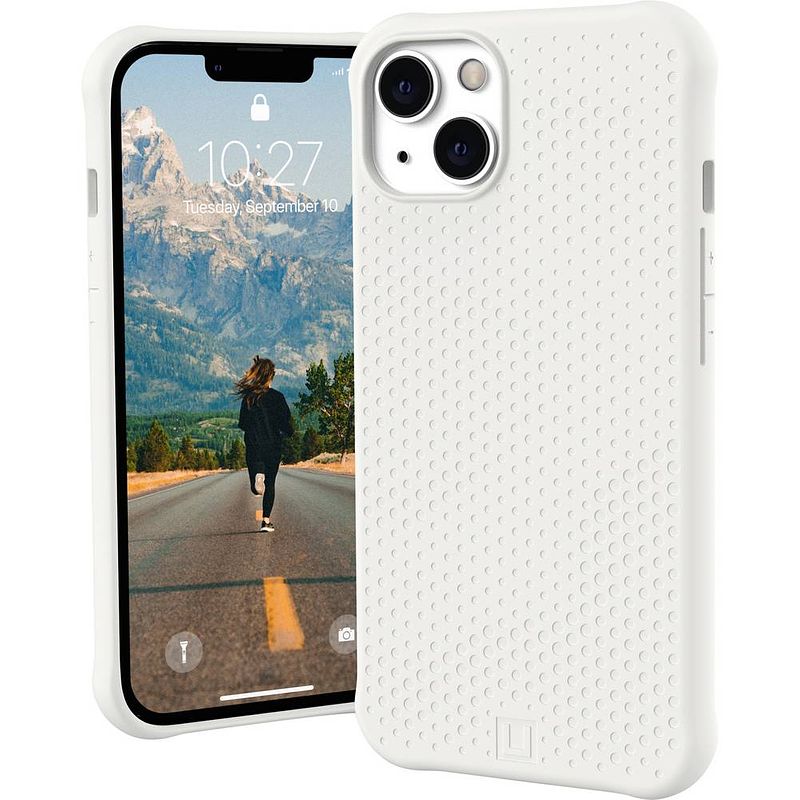 Foto van Urban armor gear dot case backcover apple iphone 13 wit