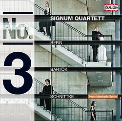 Foto van Berg, bartok, schnittke: string qua - cd (0845221051635)