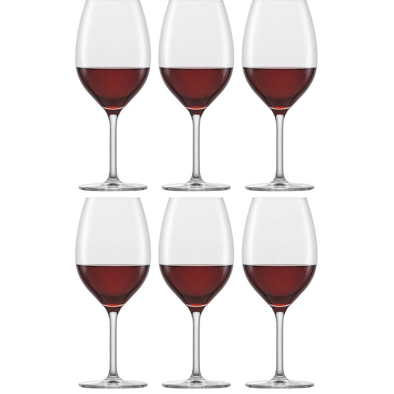 Foto van Schott zwiesel rode wijnglazen banquet 475 ml - 6 stuks