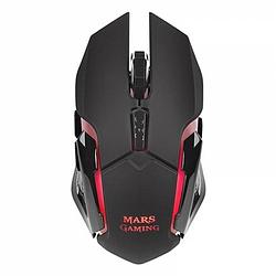 Foto van Gaming muis met led mars gaming mmw 3200 dpi zwart