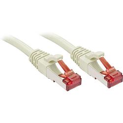 Foto van Lindy 47706 rj45 netwerkkabel, patchkabel cat 6 s/ftp 5.00 m grijs snagless 1 stuk(s)