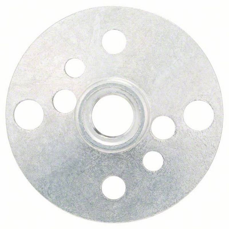 Foto van Bosch accessories 2603345018 ronde moer met flensschroefdraad m 10 diameter 100 mm