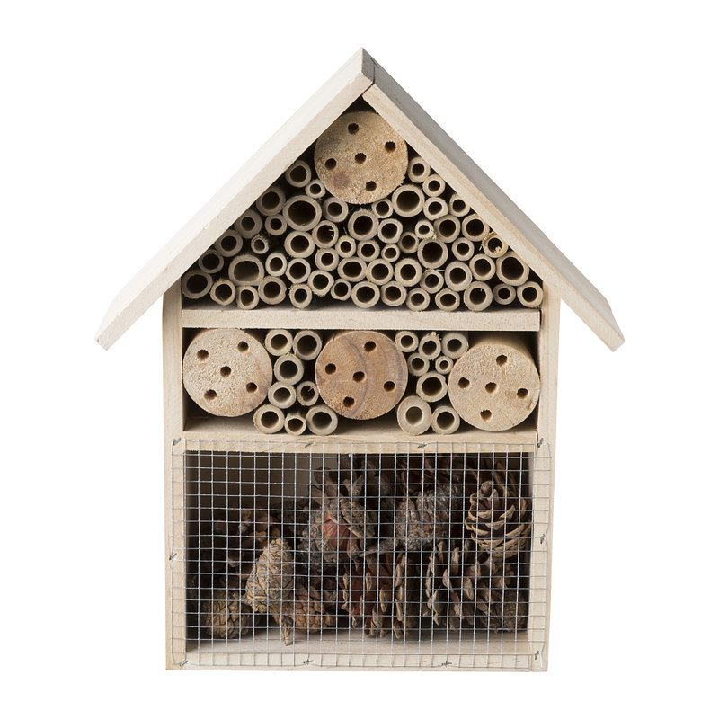 Foto van Insectenhotel - hout - 25x10x30cm