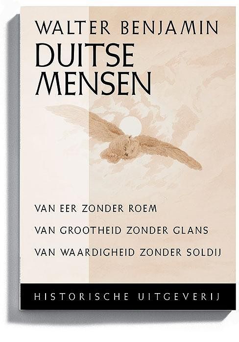 Foto van Duitse mensen - walter benjamin - paperback (9789065542724)