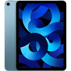 Foto van Apple ipad air (2022) 10.9 256gb wifi + 5g tablet blauw