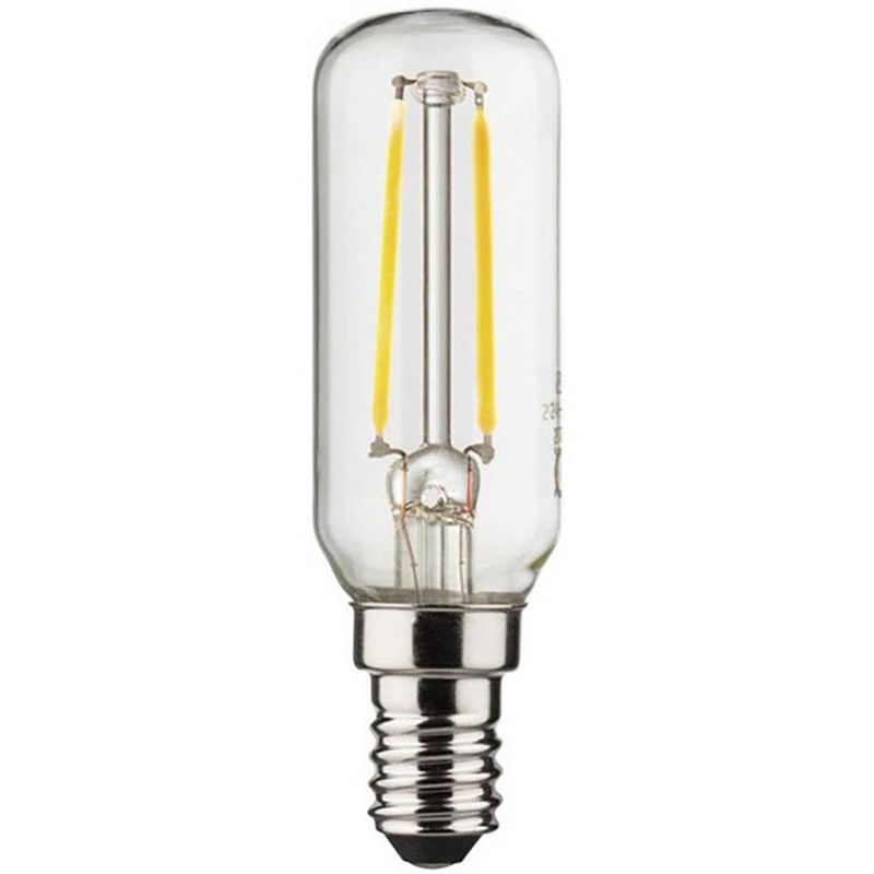 Foto van Müller-licht 400027 led-lamp energielabel f (a - g) e14 ballon 2.5 w = 25 w warmwit (ø x l) 25 mm x 84 mm 1 stuk(s)