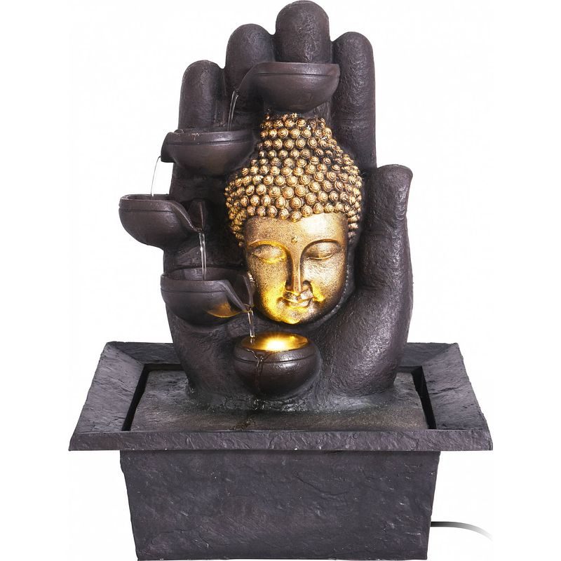 Foto van Progarden fontein buddha 30x24x40 cm