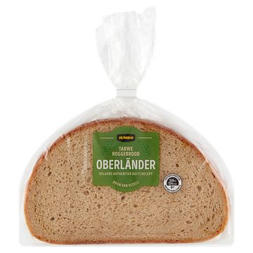 Foto van Jumbo tarwe roggebrood oberlander 500g