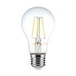 Foto van V-tac vt-2288d-n e27 transparante led lampen - helder - gls - ip20 - 8w - 720 lumen - 3000k