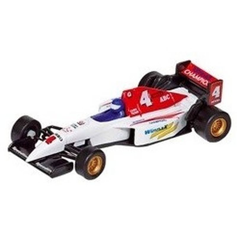 Foto van Schaalmodel formule 1 wagen wit 10 cm - speelgoed auto's