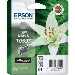 Foto van Epson t0597 licht zwart cartridge