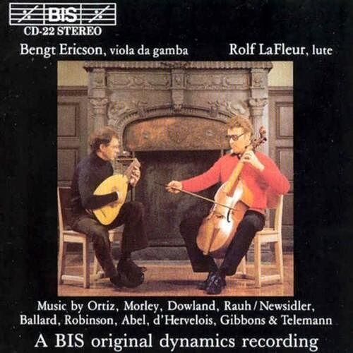 Foto van Viola da gamba & lute duets by ortiz, motley, dowland etc - cd (7318590000229)