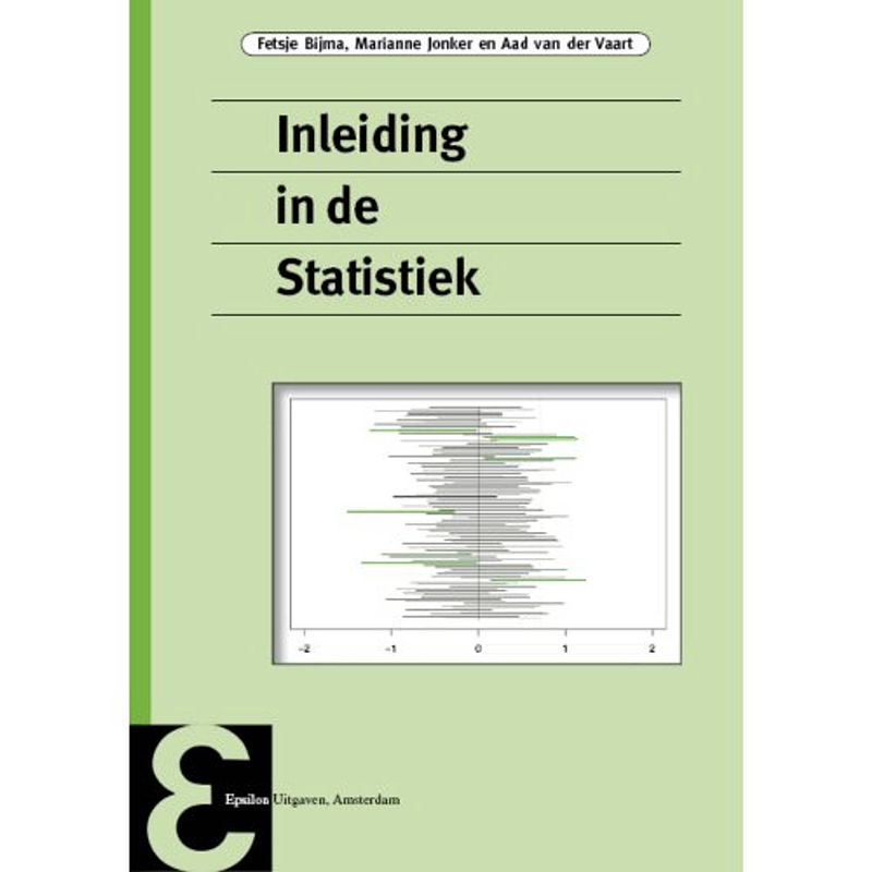 Foto van Inleiding in de statistiek - epsilon uitgaven