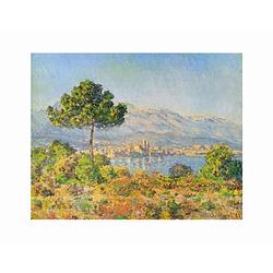 Foto van Claude monet - antibes, 1888 kunstdruk 71x56cm