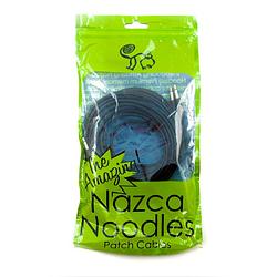 Foto van Cre8audio nazca noodles black 75 cm patchkabels (5 stuks)