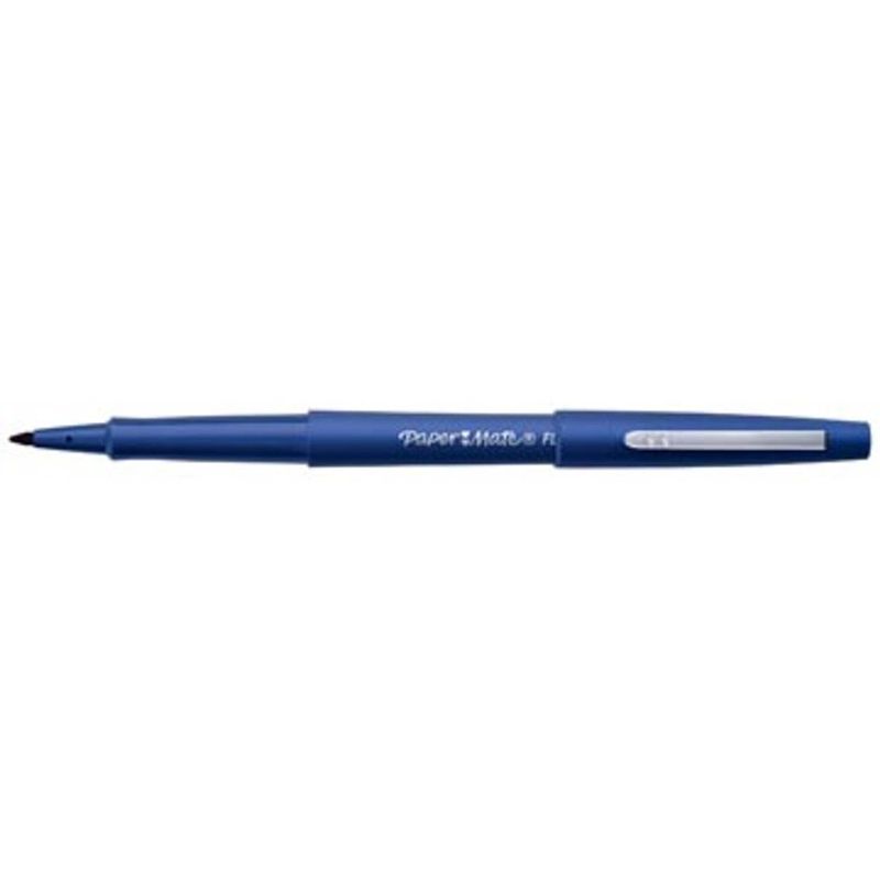 Foto van Paper mate fineliner flair original blauw