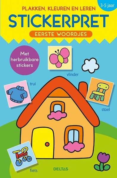 Foto van Stickerpret - eerste woordjes (3-5 jaar)