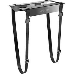 Foto van Logilink eo0009 eo0009 pc-houder onder tafel zwart belastbaar tot: 10 kg