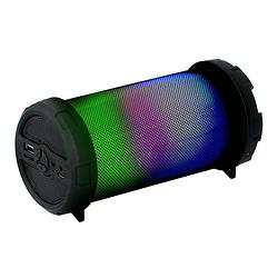 Foto van Dunlop bluetooth speaker - draadloos - draagbaar - 3 watt - led lichtshow
