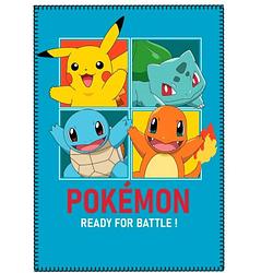 Foto van Pokémon fleeceplaid, ready for battle - 140 x 100 cm - polyester