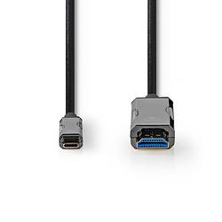 Foto van Nedis actieve optische usb-kabel - ccbg6410bk50