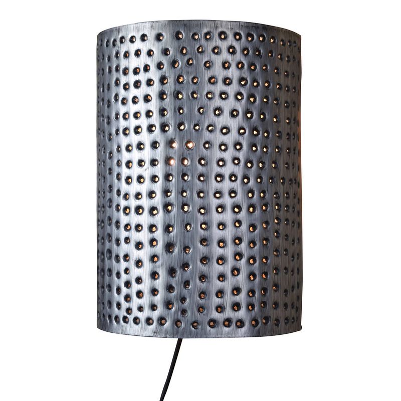 Foto van Wandlamp spike zink