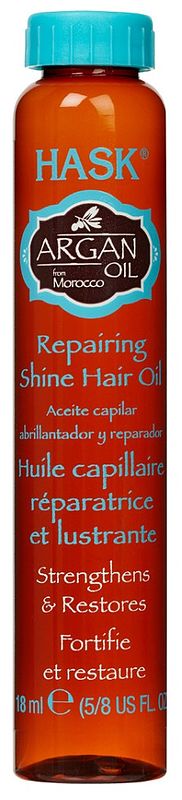Foto van Hask argan oil repairing shine hair oil mini