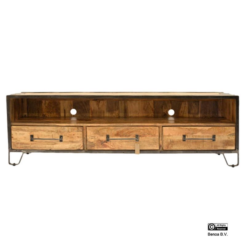 Foto van Benoa spring 3 drawer tv cabinet 180 cm