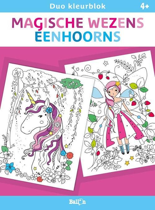 Foto van Magische wezens en eenhoorns - paperback (9789403222066)