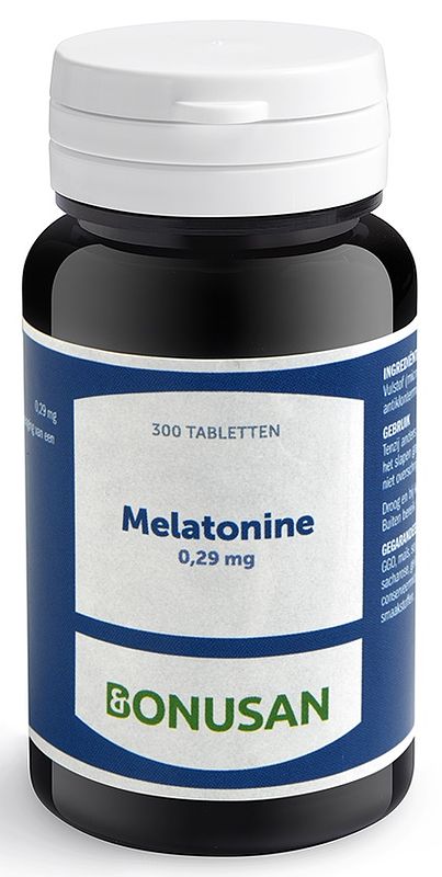Foto van Bonusan melatonine 0,29mg tabletten