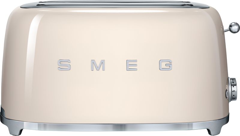 Foto van Smeg tsf02creu broodrooster wit