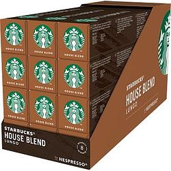 Foto van Starbucks nespresso house blend lungo 12 x 10 stuks bij jumbo