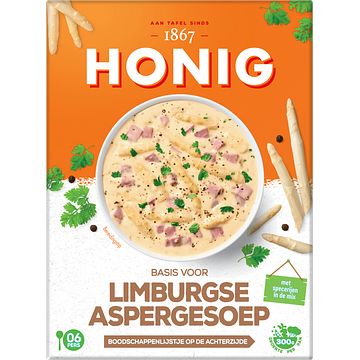 Foto van Honig maaltijdmix voor limburgse aspergesoep 106g bij jumbo