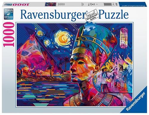 Foto van Nefertiti bij de nijl (1000 stukjes) - puzzel;puzzel (4005556169467)