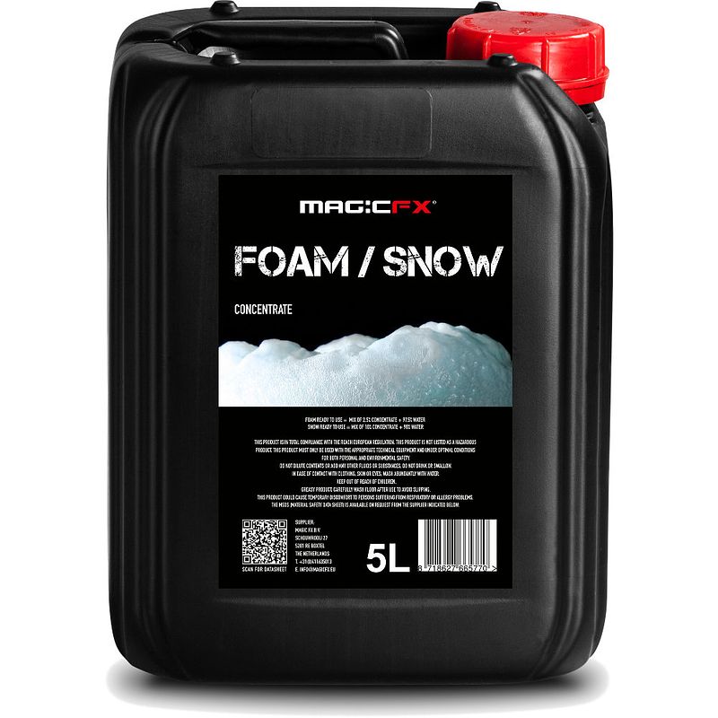 Foto van Magic fx pro schuim/sneeuw vloeistof geconcentreerd 5 liter