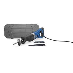 Foto van Hyundai reciprozaag 1050w - zaagdiepte: 150mm - incl. opbergkoffer + reciprozaagbladen (2x)