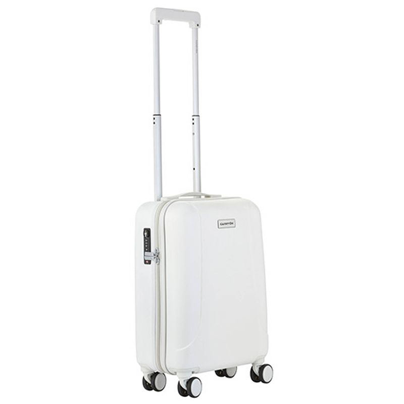 Foto van Carryon skyhopper handbagage koffer 55cm tsa-slot okoban registratie wit
