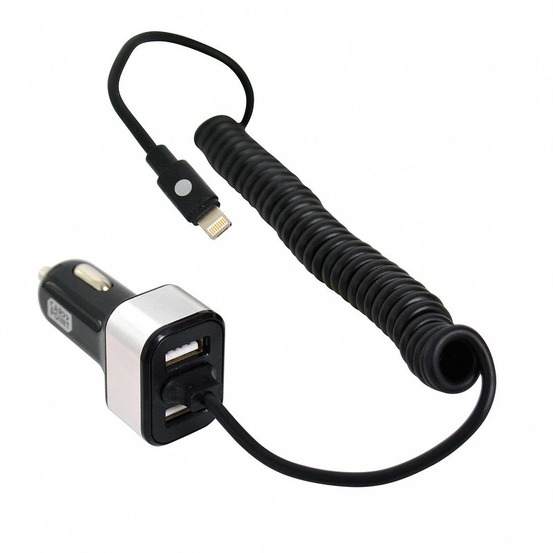 Foto van Carpoint autolader 12v / 24v 2 x usb 5,8a