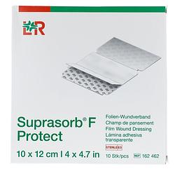 Foto van Lohmann & rauscher suprasorb f folieverband steriel 10x12cm