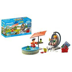 Foto van Playmobil my life starter pack spetterplezier in huis 71476