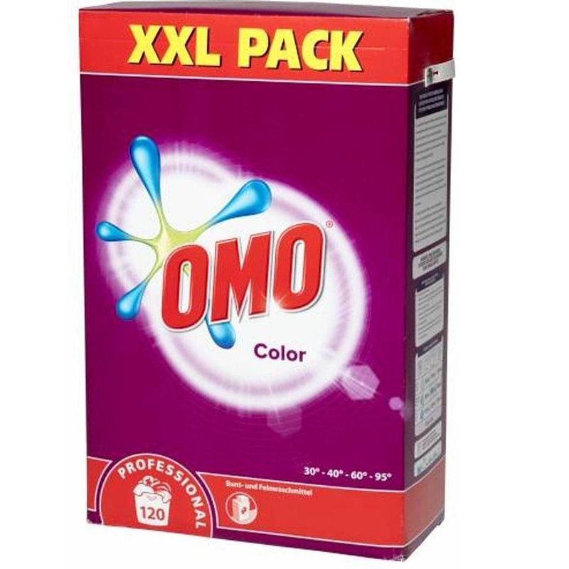 Foto van Omo waspoeder color - 120 wasbeurten - 8,4 kg