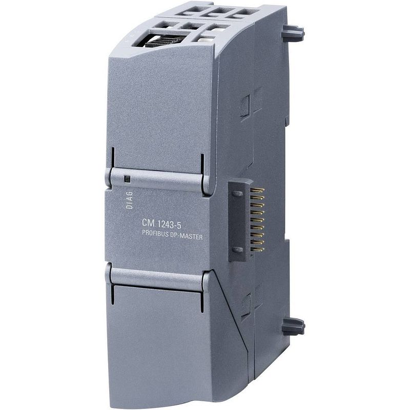 Foto van Siemens cm 1243-5 profibus master 6gk7243-5dx30-0xe0 plc-communicatiemodule 24 v