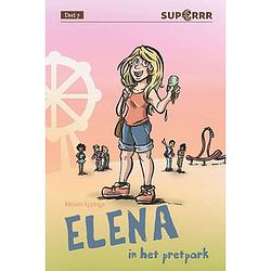 Foto van Elena in het pretpark - superrr