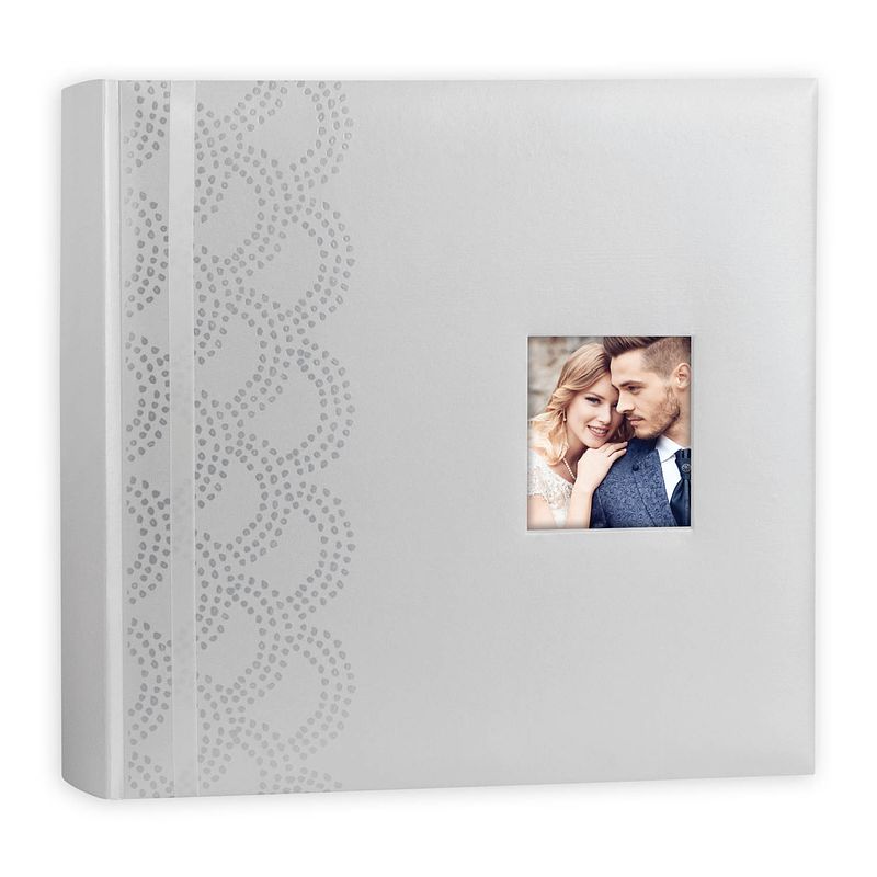 Foto van Luxe fotoboek/fotoalbum anais bruiloft/huwelijk met 50 paginas wit 32 x 32 x 5 cm - fotoalbums